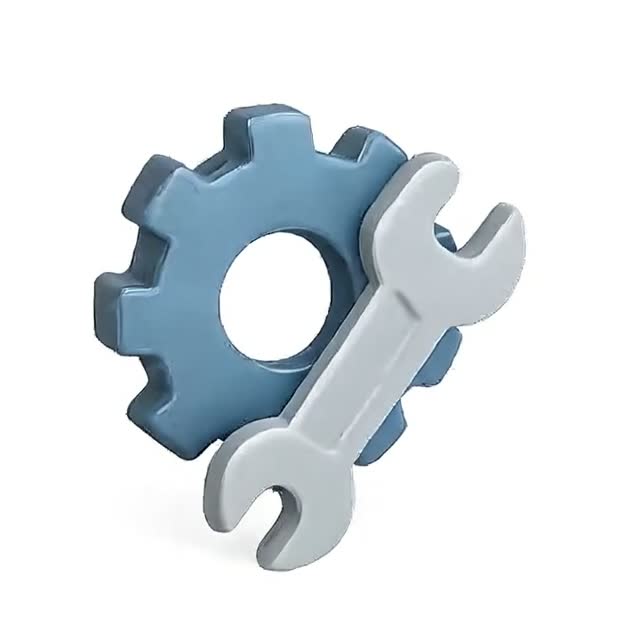 Colorful Tools and Gears Animation for Video Projects