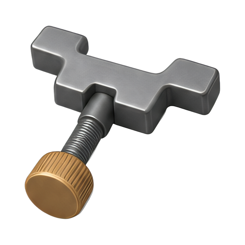 vintage printing quoin key