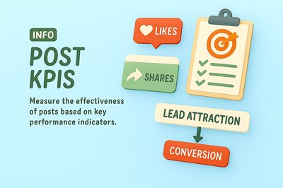 Informative Graphic on Post KPIs and Performance Measurement