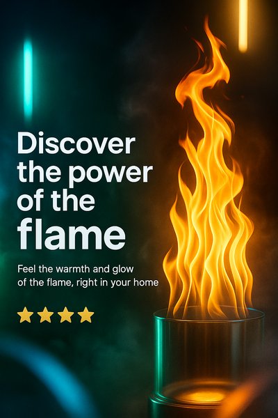 Discover the Power of the Flame: Engaging Neon Carousel Design