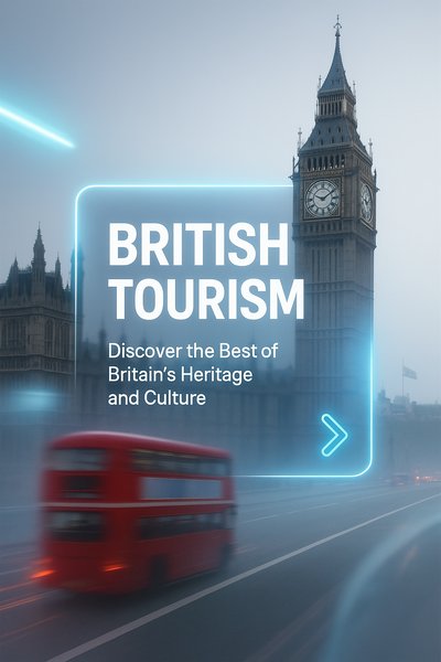 Promotional Image for British Tourism Highlighting Heritage and Culture