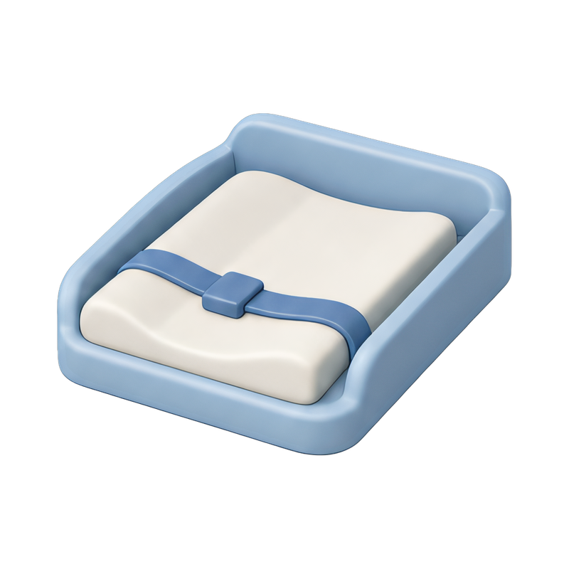 soft changing table pad