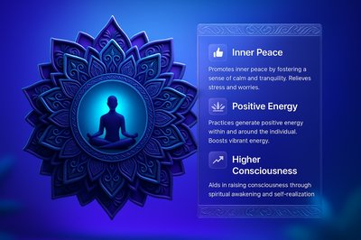 3D Mandala Illustration for Spiritual Enlightenment