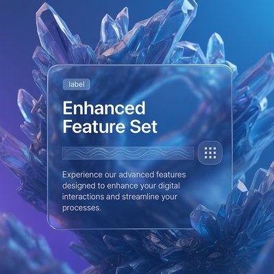 Futuristic Liquid Crystal Caverns with Enhanced Feature Set