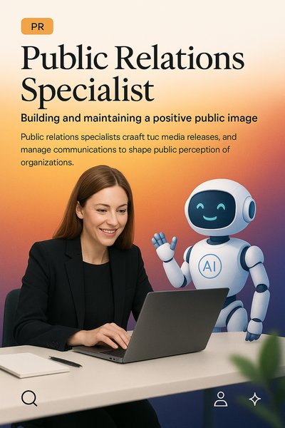 AI-Assisted Public Relations Specialist in Modern Web Design