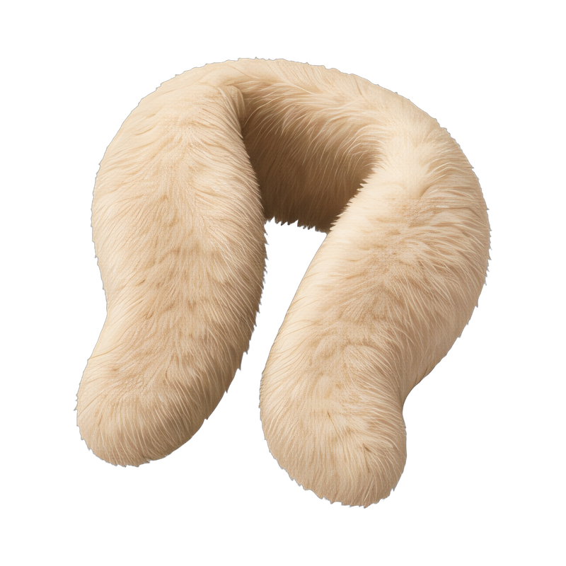 luxurious faux fur stole