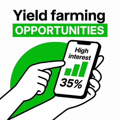 Promotional Graphic for Yield Farming Opportunities