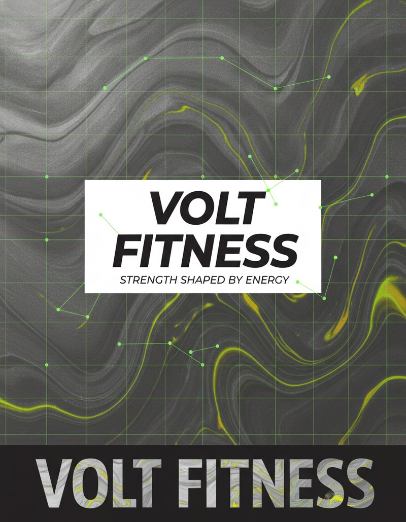 Volt Fitness Brand Badge