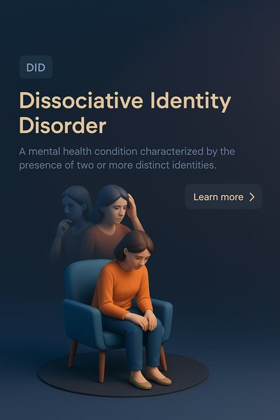 3D Scene Depicting Dissociative Identity Disorder