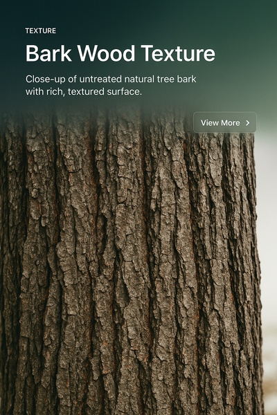 Natural Bark Wood Texture Close-Up for Background Design