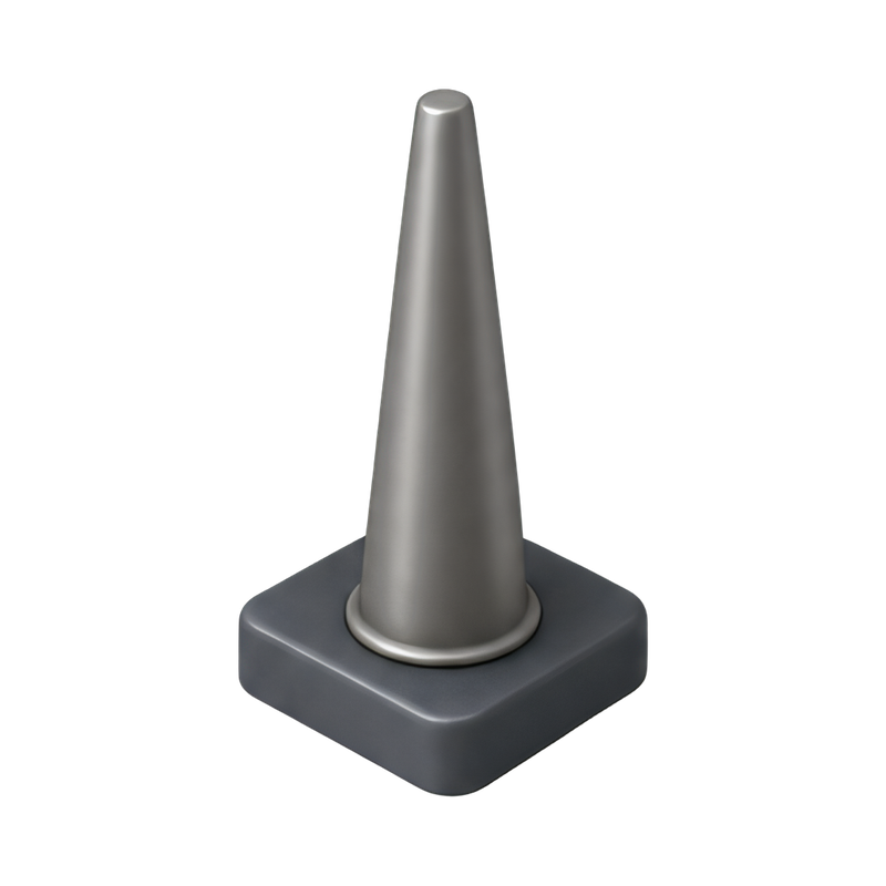 tall cone mandrel for shaping