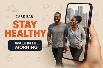 Urban Morning Walk: Promoting Health and Fitness