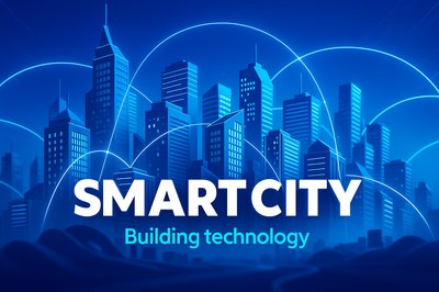 Futuristic Smart City Architecture with Digital Technology