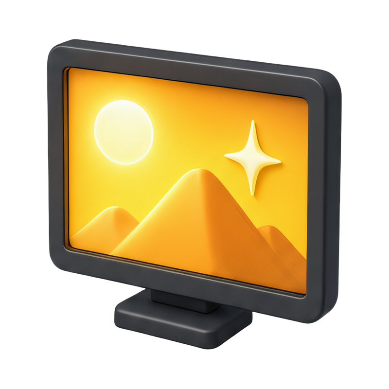 Bright HDR glow panel
