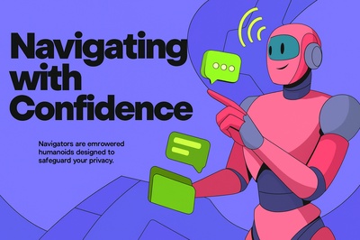 Empowered Humanoids for Privacy Navigation