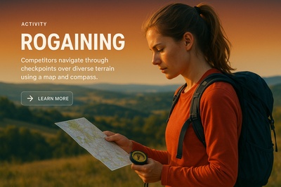 Stylish Web Design for Rogaining Activity