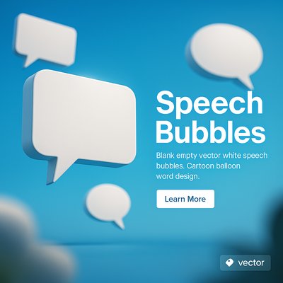 Dynamic Vector Speech Bubbles for Engaging Communication