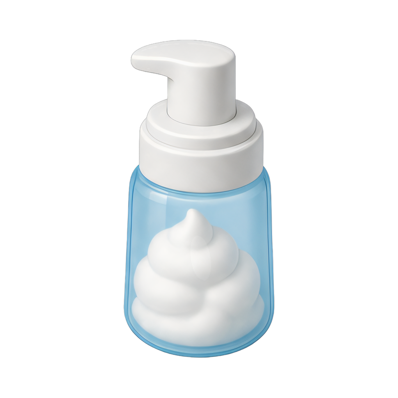 light and airy foam cleanser