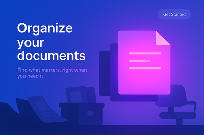 Organize Your Documents: Streamlined Document Management