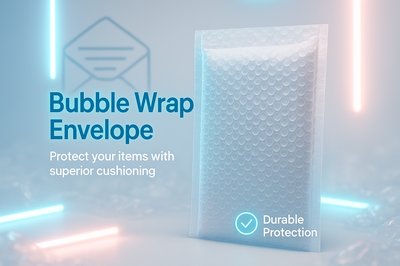 Promotional Image of Bubble Wrap Envelope for Item Protection