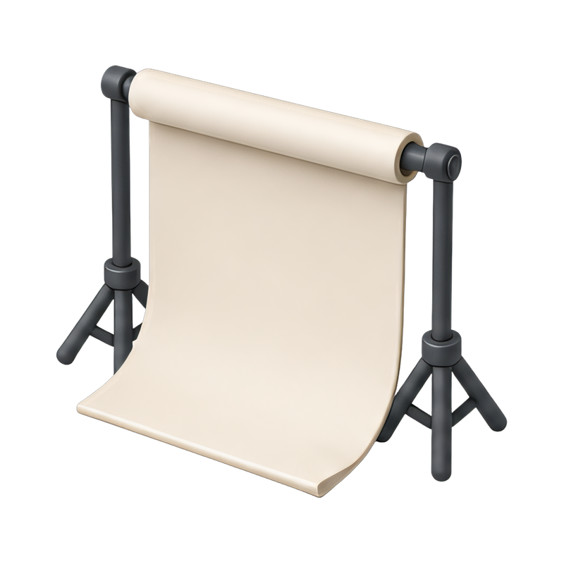 adjustable backdrop roll stand