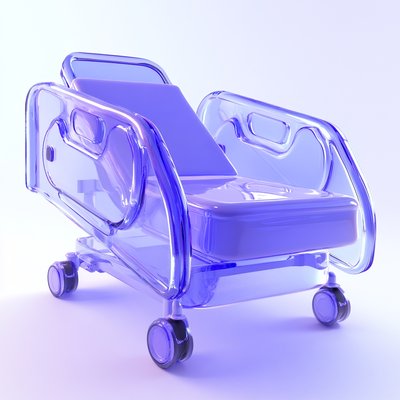 Modern Transparent Hospital Bed Design Concept