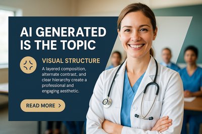 Confident Female Doctor in Medical Training Class Setting