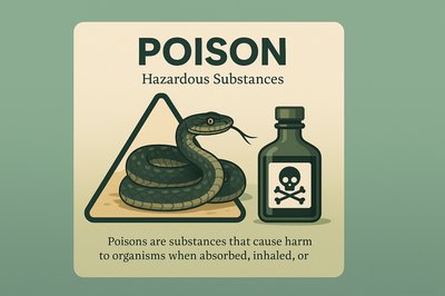 Poison Awareness: Understanding Hazardous Substances