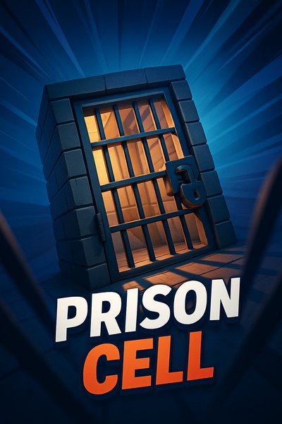 Dynamic Visuals of a Prison Cell with Engaging Depth