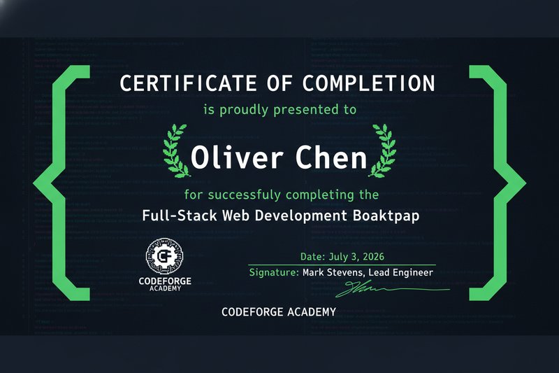 Full-Stack Development Certificate