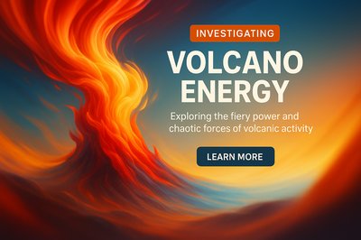 Promotional Graphic on Volcano Energy Exploration