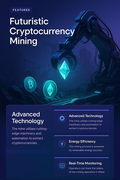 Futuristic Cryptocurrency Mining: Advanced Tech & Efficiency