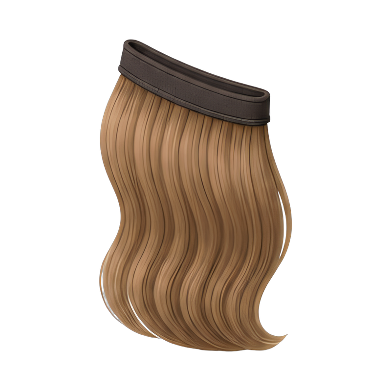 luxurious hair extension weft