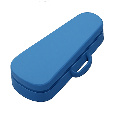 Stylish Blue Hard Case for Eyewear or Accessories