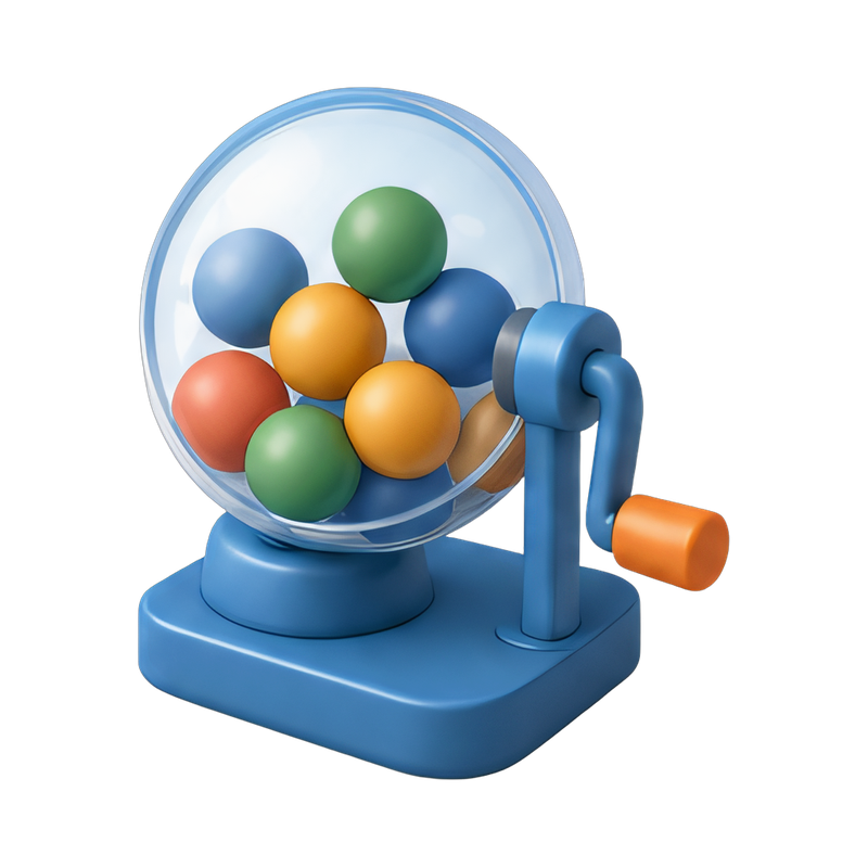 lottery ball drawing machine