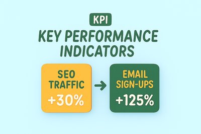 Visual Representation of Key Performance Indicators for Marketing