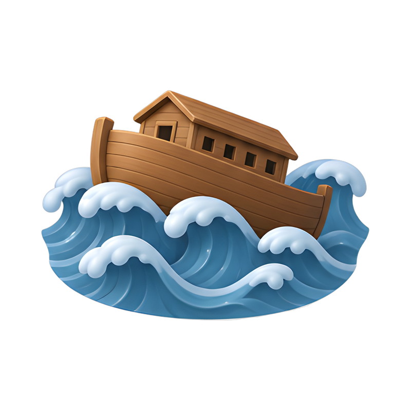 rider navigating stormy waters