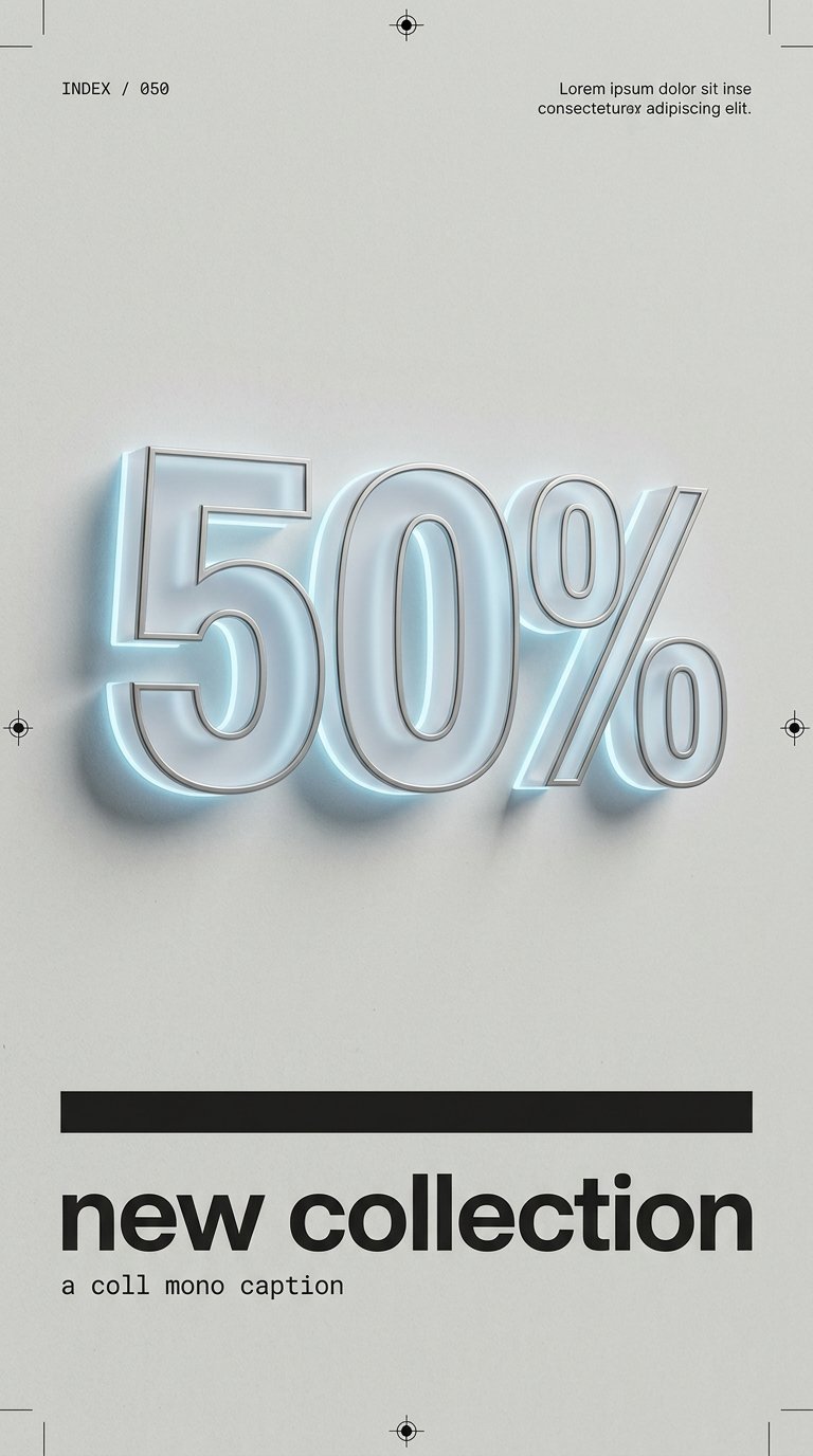 Minimalist Swiss Design Poster