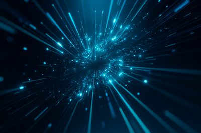 Dynamic Abstract Digital Background for Tech and AI