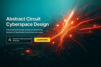 Abstract Circuit Cyberspace Design for Dynamic Landing Pages