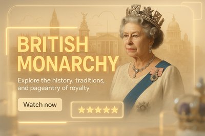 Promotional Graphic for British Monarchy Exploration