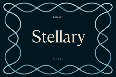 Elegant Geometric Patterns with Modern Typography