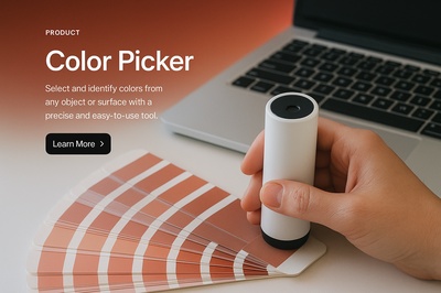 Stylish Color Picker Tool for Accurate Color Selection