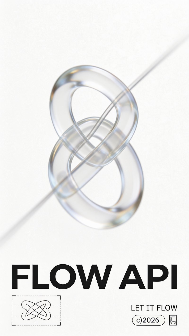 Modern knot design illustration