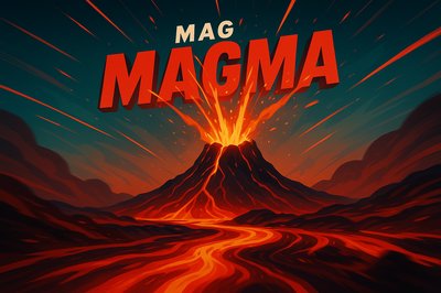 Dynamic Visual Representation of Magma Eruption