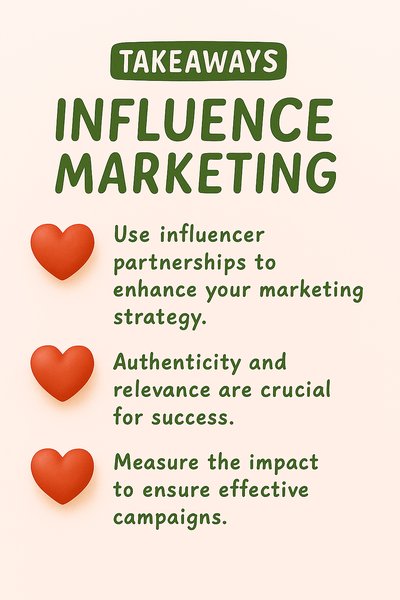 Informative Graphic on Influencer Marketing Strategies