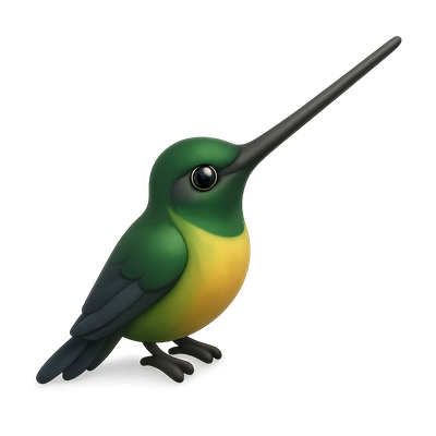Colorful Cartoon Bird Illustration