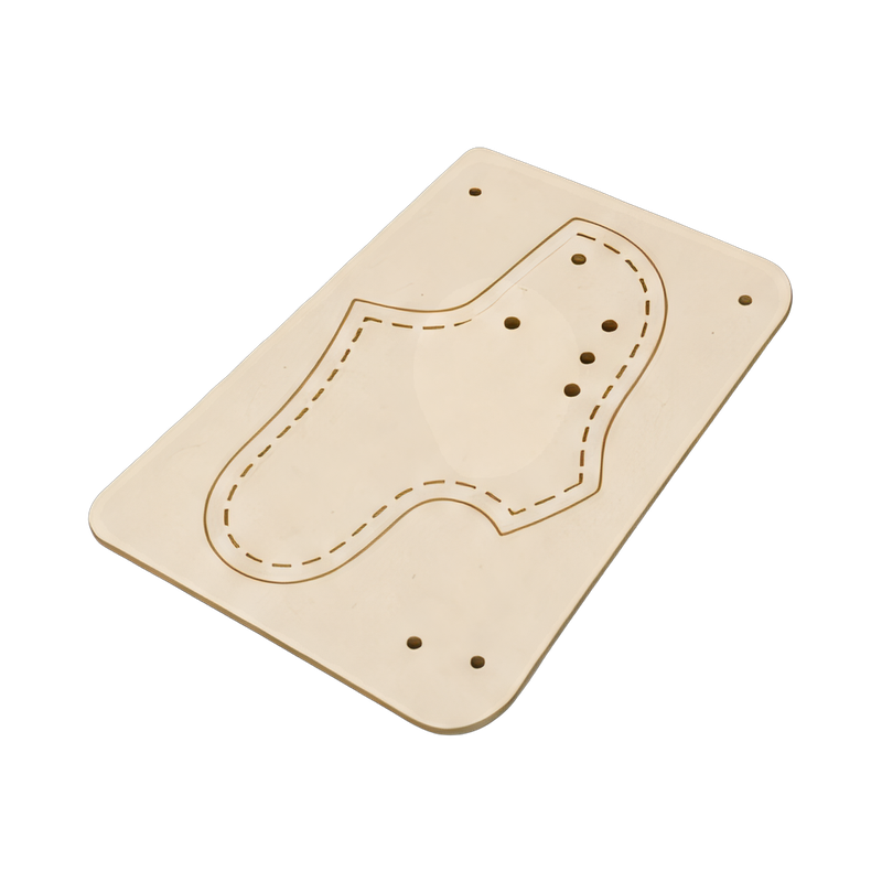 Elegant upper pattern card