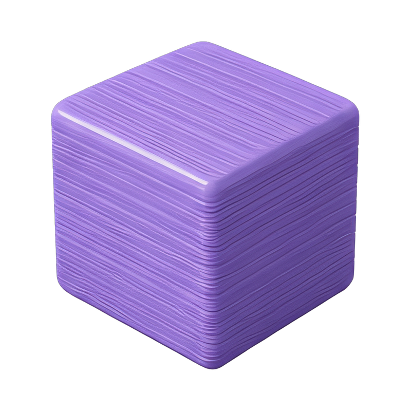 calibration cube on a desk