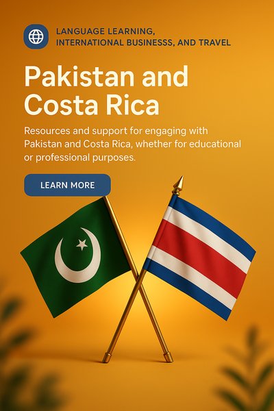 Engaging Resources for Pakistan and Costa Rica